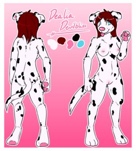 Rating: Explicit Score: 0 Tags: 2014 anthro biped black_body black_fur black_spots blue_eyes breasts butt canid canine canis dalmatian dealia_devilbliss domestic_dog e621 female fur genitals hair long_hair looking_at_viewer mammal markings nipples nude red_hair simple_background smile solo spots spotted_body spotted_fur standing text tongue tropicaltiger vulva white_body white_fur User: bunchy7s
