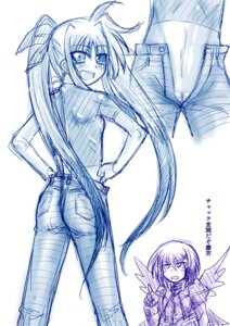 Rating: Explicit Score: 0 Tags: 2d 2girls artist_request ass blush censored denim female female_only hands_on_own_hips jeans long_hair lyrical_nanoha mahou_shoujo_lyrical_nanoha material-d material-l midriff monochrome navel no_panties open_fly open_mouth open_pants pants pussy short_hair sketch straight_hair text tied_hair translated twintails unzipped very_long_hair wings User: bunchy7s Rating: Explicit Score: 0 Tags: 2d 2girls artist_request ass blush censored denim female female_only hands_on_own_hips jeans long_hair lyrical_nanoha mahou_shoujo_lyrical_nanoha material-d material-l midriff monochrome navel no_panties open_fly open_mouth open_pants pants pussy short_hair sketch straight_hair text tied_hair translated twintails unzipped very_long_hair wings User: bunchy7s