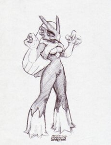 Rating: Explicit Score: 0 Tags: 00s 2004 blaziken breasts claws female female_only greyscale monochrome open_eyes pokemon pokemon_(species) pokemon_rse rule34 sketch solo standing traditional_media_(artwork) ubaldo User: bunchy7s