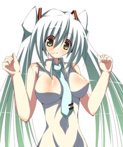 Rating: Explicit Score: 0 Tags: 1girl aqua_hair blush breasts covered_nipples erect_nipples female green_eyes green_hair hatsune_miku headset kaga_taichi large_breasts long_hair necktie nipples rule34 saga_taichi see-through solo tied_hair twintails vocaloid User: bunchy7s