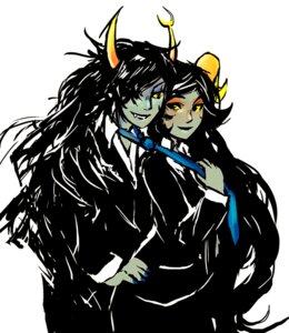 Rating: Safe Score: 0 Tags: accessory alien alien_humanoid aradia_megido clothing clothing_pull duo e621 female female/female homestuck horn horned_humanoid humanoid kotijumi ms_paint_adventures necktie necktie_pull not_furry suit troll_(homestuck) vriska_serket User: bunchy7s