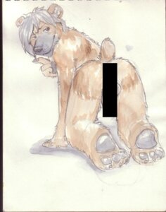 Rating: Explicit Score: 0 Tags: anthro balls bear butt censor_bar censored e621 feet genitals half-closed_eyes hindpaw ineffective_censorship looking_back male mammal narrowed_eyes nitrogen nude painting_(artwork) pawpads paws presenting presenting_hindquarters rear_view simple_background solo traditional_media_(artwork) traditional_painting_(artwork) traditional_watercolor_(artwork) watercolor_(artwork) white_background User: bunchy7s