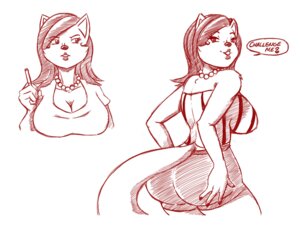Rating: Questionable Score: 0 Tags: anthro big_butt bottomwear breasts butt canid canine cigarette cleavage clothed clothing e621 english_text female fox hair hi_res hidden_(artist) jewelry lips looking_at_viewer looking_back mammal markings mature_anthro mature_female miniskirt mole_(marking) mother_(lore) necklace parent_(lore) short_hair sketch skimpy skirt solo text trebla_musifox User: bunchy7s