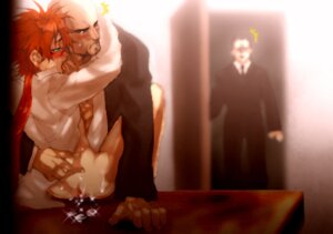 Rating: Explicit Score: 0 Tags: anal blush bottomless cum final_fantasy final_fantasy_vii lowres male nude open_clothes open_shirt reno_(ff7) rude_(final_fantasy_vii) rule34 smooth_skin spread_legs tseng turks yaoi User: bunchy7s