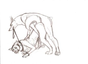 Rating: Explicit Score: 0 Tags: alex_(iowa) ambiguous_gender anthro canid canine canis dobermann domestic_dog duo e621 german_shepherd herding_dog hi_res iowa leash male mammal monochrome pastoral_dog penetration pinscher pointy_ears prick_ears sade tail User: bunchy7s