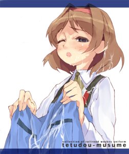 Rating: Explicit Score: 0 Tags: ;o apron apron_lift bangs blue_eyes blush breasts brown_hair bukkake bust cum cum_on_clothes cum_on_hair facial female hairband kasukabe_shia kasukabe_sia kitano_yuusuke letterboxed looking_at_viewer necktie open_mouth profile rule34 short_hair simple_background solo tetsudou_musume white_background wince wink User: bunchy7s