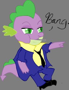 Rating: Safe Score: 0 Tags: accessory alpha_channel anthro big_head biped bottomwear clothed clothing cowboy_bebop crossover dragon e621 english_text footwear friendship_is_magic fully_clothed gesture green_eyes hand_gesture hasbro jacket male my_little_pony mythological_creature mythological_scalie mythology necktie oddball_kimin onomatopoeia pants pointing pupils purple_body purple_skin scalie shirt shoes simple_background slit_pupils solo sound_effects spade_tail spike_(mlp) spike_spiegel suit tail text toony topwear transparent_background User: bunchy7s