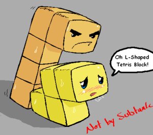 Rating: Questionable Score: 0 Tags: ambiguous_gender ambiguous_penetration artist_request blue_eyes blush color duo open_mouth pixel rule34 speech_bubble sweat tetris tetromino_j tetromino_s text what User: bunchy7s