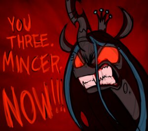 Rating: Safe Score: 0 Tags: 2013 angry arthropod changeling_(mlp) dialogue e621 english_text fangs female feral friendship_is_magic green_hair hair hasbro long_hair mickeymonster my_little_pony queen_chrysalis_(mlp) red_eyes red_theme sharp_teeth solo teeth text User: bunchy7s