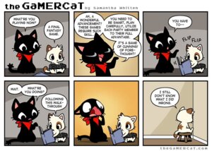 Rating: Safe Score: 0 Tags: 2014 ambiguous_gender black_body black_fur chair clothing comic controller corner dialogue domestic_cat e621 english_text felid feline felis final_fantasy fur furniture game_controller gamercat_(character) glitch_(the_gamercat) grid_layout humor kerchief mammal manual open_mouth samantha_whitten six_frame_image speech_bubble square_enix teeth text the_gamercat time-out tongue white_body white_fur User: bunchy7s Rating: Safe Score: 0 Tags: 2014 ambiguous_gender black_body black_fur chair clothing comic controller corner dialogue domestic_cat e621 english_text felid feline felis final_fantasy fur furniture game_controller gamercat_(character) glitch_(the_gamercat) grid_layout humor kerchief mammal manual open_mouth samantha_whitten six_frame_image speech_bubble square_enix teeth text the_gamercat time-out tongue white_body white_fur User: bunchy7s