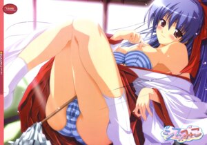 Rating: Explicit Score: 0 Tags: 1girls ass bare_shoulders blue_hair blue_panties blue_striped_bra blue_striped_panties blush bra bra_pull breasts cameltoe cleft_of_venus female footwear japanese_clothes lingerie lying miko nipples on_back open_clothes open_shirt panchira panchira_(sitting) panties pantyshot pantyshot_(lying) pantyshot_(sitting) pantyshot_sitting pussy red_eyes rule34 shirt sitting socks solo striped striped_panties underwear wet_panties yukirin User: bunchy7s