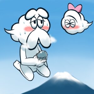 Rating: Explicit Score: 0 Tags: blush cloud day female flying handjob male masturbation no_humans nude outdoors penis personification rule34 sky tagme User: bunchy7s