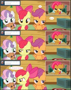 Rating: Safe Score: 0 Tags: apple_bloom_(mlp) babs_seed_(mlp) bear black_border border comic computer cutie_mark_crusaders_(mlp) doll e621 earth_pony electronics equid equine feathered_wings feathers female feral friendship_is_magic frown group hasbro hi_res horn horse jananimations looking_at_viewer mammal my_little_pony mythological_creature mythological_equine mythology orange_body orange_feathers pegasus pony scootaloo_(mlp) scowl smile sweetie_belle_(mlp) unicorn wings User: bunchy7s Rating: Safe Score: 0 Tags: apple_bloom_(mlp) babs_seed_(mlp) bear black_border border comic computer cutie_mark_crusaders_(mlp) doll e621 earth_pony electronics equid equine feathered_wings feathers female feral friendship_is_magic frown group hasbro hi_res horn horse jananimations looking_at_viewer mammal my_little_pony mythological_creature mythological_equine mythology orange_body orange_feathers pegasus pony scootaloo_(mlp) scowl smile sweetie_belle_(mlp) unicorn wings User: bunchy7s