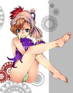 Rating: Questionable Score: 0 Tags: blonde_hair blue_eyes clothing earrings eyeshadow feet female final_fantasy final_fantasy_vi hair hat hochikisu jewelry makeup monster orthros panties relm_arrowny rule34 short_hair smile striped striped_panties tentacle ultros underwear User: bunchy7s