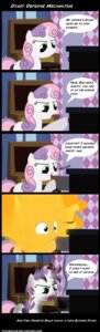 Rating: Safe Score: 0 Tags: absurd_res cipherpie comic death_note dialogue e621 english_text equid equine female feral friendship_is_magic green_eyes hair hasbro hi_res horn mammal multicolored_hair my_little_pony mythological_creature mythological_equine mythology parody solo sweetie_belle_(mlp) text two_tone_hair unicorn url young young_female young_feral User: bunchy7s