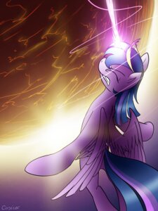 Rating: Safe Score: 0 Tags: 2014 3:4 conicer e621 equid equine eyes_closed feathered_wings feathers female feral flying friendship_is_magic fur hair hasbro hi_res horn magic mammal multicolored_hair my_little_pony mythological_creature mythological_equine mythology purple_body purple_feathers purple_fur purple_hair solo twilight_sparkle_(mlp) two_tone_hair winged_unicorn wings User: bunchy7s