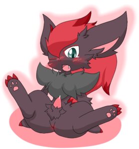 Rating: Explicit Score: 0 Tags: blush color cum front_view male male_only nenenero nintendo nude penis pokemon pokemon_(species) rule34 sitting solo spread_legs tagme teal_eyes zoroark User: bunchy7s