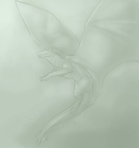 Rating: Safe Score: 0 Tags: 2011 ambiguous_gender dragon e621 feral green_and_white hi_res horn kallus membrane_(anatomy) membranous_wings monochrome mythological_creature mythological_scalie mythology scalie solo tail wings User: bunchy7s