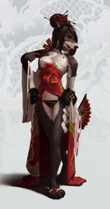 Rating: Safe Score: 0 Tags: accessory anthro aurora_grayfur biped canid canine canis clothed clothing detailed_background dress e621 female hair_accessory hand_fan kanzashi mammal panties skimpy solo standing underwear veramundis wolf User: bunchy7s