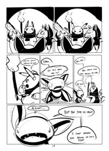 Rating: Safe Score: 0 Tags: 2014 ambiguous_gender bat black_and_white blush bodily_fluids cave comic conditional_dnp dialogue e621 english_text female feral generation_1_pokemon generation_3_pokemon hi_res insomniacovrlrd male mammal membrane_(anatomy) membranous_wings monochrome mudkip multiple_scenes nintendo pikachu pokemon pokemon_(species) pokemon_mystery_dungeon poochyena rodent scarf spike_chunsoft sweat text torch wings zubat User: bunchy7s