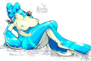 Rating: Explicit Score: 0 Tags: anthro anthrofied big_breasts breasts countershading dripping e621 female flippers generation_1_pokemon genitals huge_breasts lapras looking_at_viewer nintendo nipples overweight overweight_anthro overweight_female pokemon pokemon_(species) pokemorph sasamix simple_background solo vulva water wet white_background User: bunchy7s