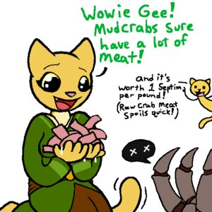 Rating: Safe Score: 0 Tags: 1:1 2011 anthro aquatic arthropod bethesda_game_studios crustacean death duo e621 excited felid female food jewelry katia_managan khajiit mammal meat microsoft mudcrab oblivion pendant prequel_adventure squiggles tail the_elder_scrolls User: bunchy7s