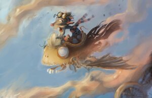 Rating: Safe Score: 0 Tags: alternative_fashion aquatic cloud contraption detailed detailed_background e621 ear_piercing eyewear fish flying flying_fish goggles male mammal monkeybot mouse murid murine outside piercing rodent scarf sky skyscape solo spread_wings steampunk toony wings User: bunchy7s