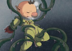 Rating: Questionable Score: 0 Tags: alien alien_humanoid blush bodily_fluids e621 hocotatian humanoid japanese male nintendo not_furry olimar pikmin solo sweat tentacles unknown_artist User: bunchy7s
