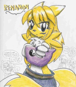 Rating: Safe Score: 0 Tags: anthro armwear bandai_namco biped black_eyes blonde_hair canid canine chest_tuft clothed clothing comic compression_artifacts dialogue digimon digimon_(species) e621 elbow_gloves english_text female fur gloves hair handwear hi_res looking_at_viewer mammal mel_the_shadow renamon solo standing tail text topless tuft yellow_body yellow_fur User: bunchy7s Rating: Safe Score: 0 Tags: anthro armwear bandai_namco biped black_eyes blonde_hair canid canine chest_tuft clothed clothing comic compression_artifacts dialogue digimon digimon_(species) e621 elbow_gloves english_text female fur gloves hair handwear hi_res looking_at_viewer mammal mel_the_shadow renamon solo standing tail text topless tuft yellow_body yellow_fur User: bunchy7s