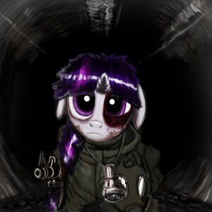 Rating: Safe Score: 0 Tags: 1:1 artyom_(metro) assault_rifle blood bodily_fluids clothing dirt e621 equid equine female feral flashlight friendship_is_magic fur gas_mask gun hair hasbro hi_res hladilnik horn inside mammal mask metro metro_(series) multicolored_hair my_little_pony mythological_creature mythological_equine mythology purple_body purple_fur purple_hair ranged_weapon rifle solo suit tunnel twilight_sparkle_(mlp) two_tone_hair unicorn weapon wounded User: bunchy7s