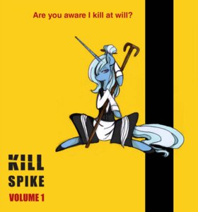 Rating: Safe Score: 0 Tags: cosplay crossover crossover_cosplay e621 english_text equid equine female feral friendship_is_magic hasbro hi_res horn kill_bill mammal my_little_pony mythological_creature mythological_equine mythology pai_mei parody quadruped solo tail text trixie_(mlp) unicorn unknown_artist weapon User: bunchy7s