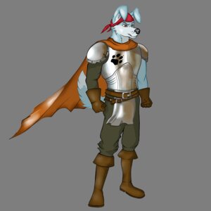 Rating: Safe Score: 0 Tags: 1:1 alpha_channel anthro armor bandai_namco blue_body blue_fur canid canine cape clothing denxx digimon digimon_(species) e621 fur gaomon male mammal medieval solo trey xernicolas User: bunchy7s