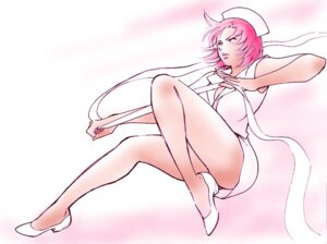 Rating: Questionable Score: 0 Tags: bandages cap_white elite_beat_agents female hat high_heels nurse nurse_cap pink pink_hair ribbon rule34 shoes short_hair solo User: bunchy7s