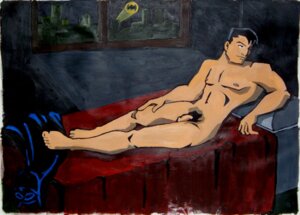 Rating: Explicit Score: 0 Tags: 1boy bat_signal batman batman:_the_animated_series batman_(bruce_wayne) batman_(series) bruce_wayne dc dc_comics dcau domino_mask erect_nipples flaccid flaccid_penis looking_to_the_side male male_only nipples nude odalisque painting_(artwork) penis rule34 solo traditional_media_(artwork) yaoi User: bunchy7s