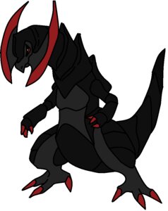 Rating: Safe Score: 0 Tags: ambiguous_gender black_body claws dragon e621 feral generation_5_pokemon haxorus mythological_creature mythological_scalie mythology nintendo pokemon pokemon_(species) red_eyes scalie shiny_pokemon simple_background solo tail unknown_artist white_background User: bunchy7s