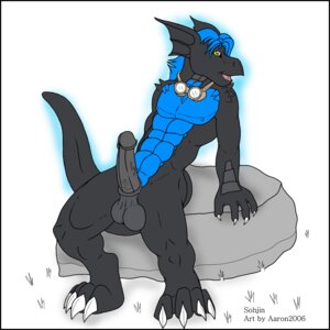 Rating: Explicit Score: 0 Tags: 1:1 2006 aaron_(artist) abs animal_genitalia anthro athletic balls biceps big_balls big_muscles big_penis biped black_body black_border black_skin blue_body blue_hair blue_skin border claws digital_media_(artwork) dragon e621 erection eyewear fangs genitals goggles grey_body hair humanoid_genitalia humanoid_penis looking_at_viewer male muscular muscular_anthro muscular_male mythological_creature mythological_scalie mythology nipples non-mammal_balls non-mammal_nipples nude open_mouth pecs penis pose reptile rock scales scalie sheath simple_background sitting sohjin solo tail teeth text toe_claws tongue vein yellow_eyes User: bunchy7s