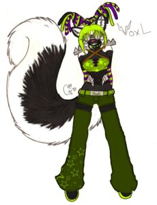 Rating: Safe Score: 0 Tags: 2010 alternative_fashion anthro arm_warmers armor armwear breasts clothed clothing cybergoth e621 eyewear female fishnet_clothing fully_clothed glamfur goggles goth looking_at_viewer mammal medium_breasts mephitid signature silvermidnight skimpy skunk solo spotted_skunk tail voxl User: bunchy7s Rating: Safe Score: 0 Tags: 2010 alternative_fashion anthro arm_warmers armor armwear breasts clothed clothing cybergoth e621 eyewear female fishnet_clothing fully_clothed glamfur goggles goth looking_at_viewer mammal medium_breasts mephitid signature silvermidnight skimpy skunk solo spotted_skunk tail voxl User: bunchy7s