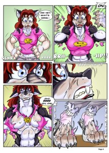 Rating: Questionable Score: 0 Tags: 2007 4_toes abs anthro biceps big_breasts big_feet black-rat blue_eyes breast_expansion breasts canid canine canis clothed clothing comic digitigrade e621 expansion feet female foot_expansion footwear fur fur_growth growth hair hi_res human_to_anthro mammal muscle_growth muscular muscular_anthro muscular_female nipple_outline onomatopoeia pain paws red_hair scared six_frame_image six_frame_staggered_grid snout snout_growth socks solo sound_effects species_transformation speed_lines staggering_(layout) text tight_clothing toes torn_clothing transformation vertical_staggering werecanid werecanine werecreature weredog werehusky User: bunchy7s
