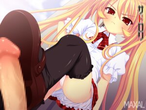 Rating: Explicit Score: 0 Tags: blonde_hair censored feet female femdom footjob frown long_hair male mary_janes maxal_(artist) panchira penis reclassify_as_artist red_eyes rule34 sadistic_lolita school_uniform shoejob shoes skirt thighhighs tied_hair twintails User: bunchy7s