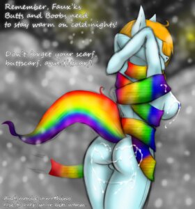 Rating: Explicit Score: 0 Tags: anthro anthrofied bodily_fluids breasts butt cum digital_media_(artwork) e621 english_text equid equine female genital_fluids genitals hasbro horse jrvanesbroek mammal my_little_pony nipples scarf solo tail text vulva User: bunchy7s