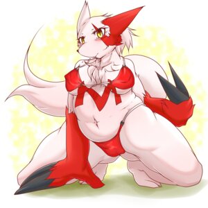 Rating: Safe Score: 0 Tags: 1:1 2012 anthro anthrofied bikini blush breasts claws clothed clothing digital_media_(artwork) e621 female fur geiru_mirua generation_3_pokemon markings navel nintendo overweight overweight_anthro overweight_female pokemon pokemon_(species) pokemorph red_markings skimpy smile solo swimwear tail two-piece_swimsuit white_body white_fur yellow_eyes zangoose User: bunchy7s