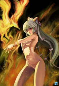Rating: Questionable Score: 0 Tags: bow breast_hold breasts club3 covering covering_breasts female fire fujiwara_no_mokou hair_ribbon hairbow highres long_hair nanaya_(daaijianglin) nude nude_cover red_eyes ribbon rule34 silver_hair touhou User: bunchy7s
