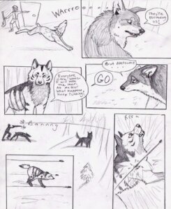 Rating: Explicit Score: 0 Tags: ambiguous_gender animal_genitalia canid canine canis clothed clothing comic coop_(wrng) dialogue digitigrade e621 english_text feral fur genitals graphite_(artwork) greyscale group human male mammal monochrome natsume_(wrng) natsumewolf oz_(wrng) quadruped rikku sheath tail text traditional_media_(artwork) wolf wolf's_rain wolf's_rain_next_generation User: bunchy7s