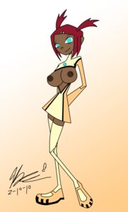 Rating: Explicit Score: 0 Tags: areola blue_eyes breasts clothing dark_skin dress female female_only nipples ragetreb red_hair rule34 sari_sumdac solo stockings thighhighs transformers transformers_animated User: bunchy7s