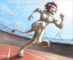 Rating: Questionable Score: 0 Tags: 2012 2012_london_olympics abs action_pose anthro audience biceps blue_eyes british butt casual_nudity clenched_teeth cloud crowd day e621 feet felid fingerpads fist front_view full-length_portrait fur grin group hindpaw leucistic lion london low-angle_view male male_focus mammal modern_architecture muscular muscular_male nude nude_in_front_of_audience olympics outdoor_nudity outside pantherine pawpads paws pecs plantigrade portrait pose pride_the_lion proud pseudo_hair public public_nudity raised_heel raised_leg running running_track sky smile snout solo_focus sport stadium streaking tail tattoo teeth track_and_field white_body white_fur zenthetiger User: bunchy7s