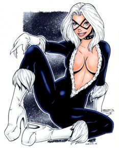 Rating: Questionable Score: 0 Tags: black_cat_(marvel) blue_eyes choker cleavage felicia_hardy female female_only garrett_blair human marvel marvel_comics mask posing rule34 solo spider-man_(series) straight_hair white_hair User: bunchy7s