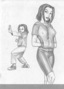Rating: Questionable Score: 0 Tags: 1girls aged_up areola areolae asian big_breasts black_and_white bracelet breasts clothed clothing dark_hair earrings erect_nipples eyebrows female female_only footwear hair hands_in_pockets hoodie human human_only jackie_chan_adventures jade_chan large_breasts lipstick long_hair makeup monochrome nipple_bulge nipples nipples_visible_through_clothing no_bra older open_eyes pandoras_box pants plain_background round_ears rule34 shirt shoes socks solo standing uncensored zipper User: bunchy7s
