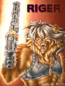Rating: Questionable Score: 0 Tags: 1997 3:4 5_fingers anthro armor artist_name bikini_armor breastplate brown_body brown_eyes brown_fur claws clothing dated dog_tags e621 felid female fingerless_gloves fingers front_view fur gloves grey_hair gun hair half-length_portrait handwear holding_gun holding_object holding_ranged_weapon holding_weapon jewelry karabiner looking_at_viewer mammal name_drop necklace open_mouth pantherine portrait ranged_weapon riger_(karabiner) solo stripes text tiger tongue unconvincing_armor weapon wrist_guards User: bunchy7s