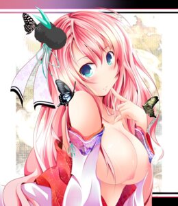Rating: Questionable Score: 0 Tags: 1girls bare_shoulders blue_eyes blush breasts butterfly detached_sleeves female finger_to_mouth hair_ornament head_tilt jimo large_breasts leaning_forward long_hair looking_at_viewer megurine_luka nipples no_nose original pink_hair rule34 solo teasing vocaloid User: bunchy7s