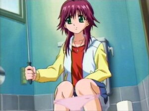 Rating: Explicit Score: 0 Tags: akahori_gedou_hour_rabuge cap clothing female green_eyes panties panty_pull pink_panties purple_hair rule34 screencap skirt toilet yoshizumi_aimi User: bunchy7s
